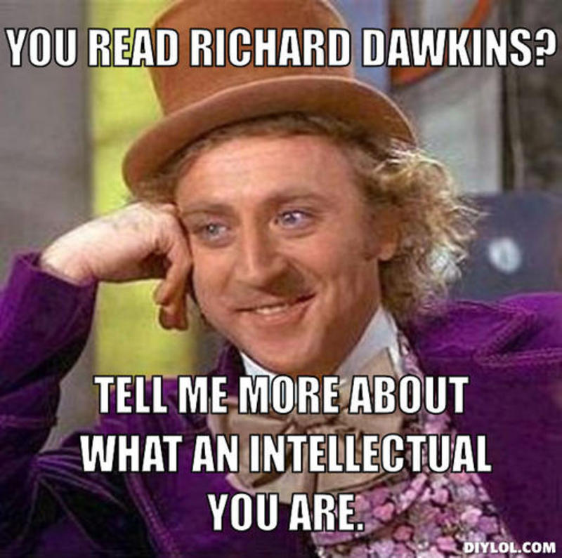 Richard Dawkins Memes Memes Richard Dawkins The Selfish Gene Image